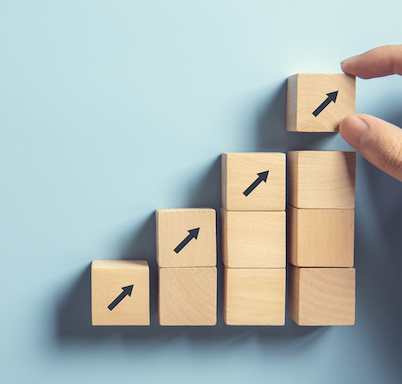 4 building blocks showing boosts
