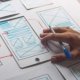 wireframe mockups for app